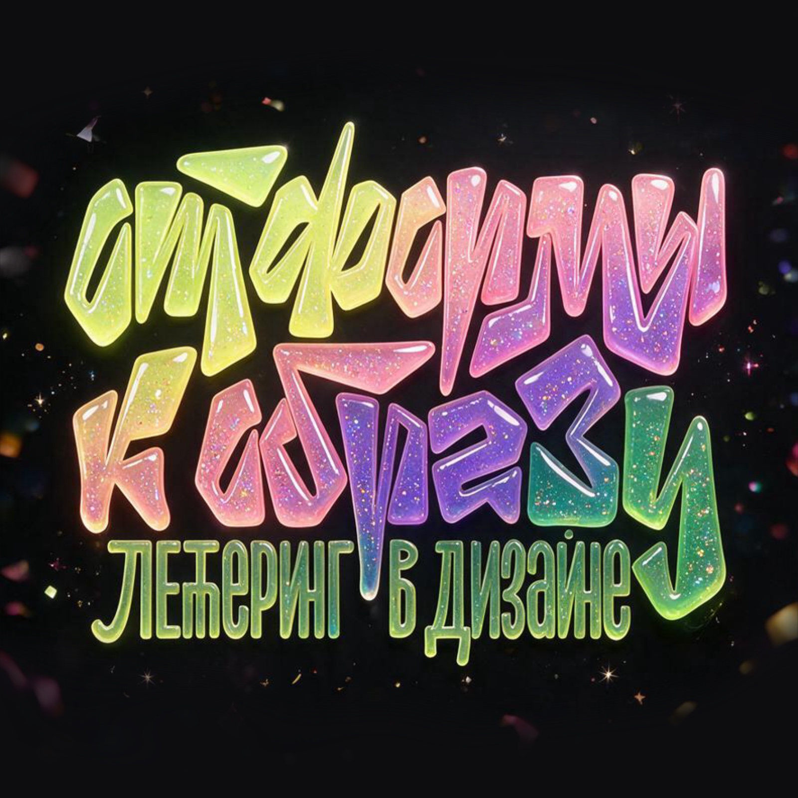 Леттеринг в дизайне: от формы к образу — изображение 7
